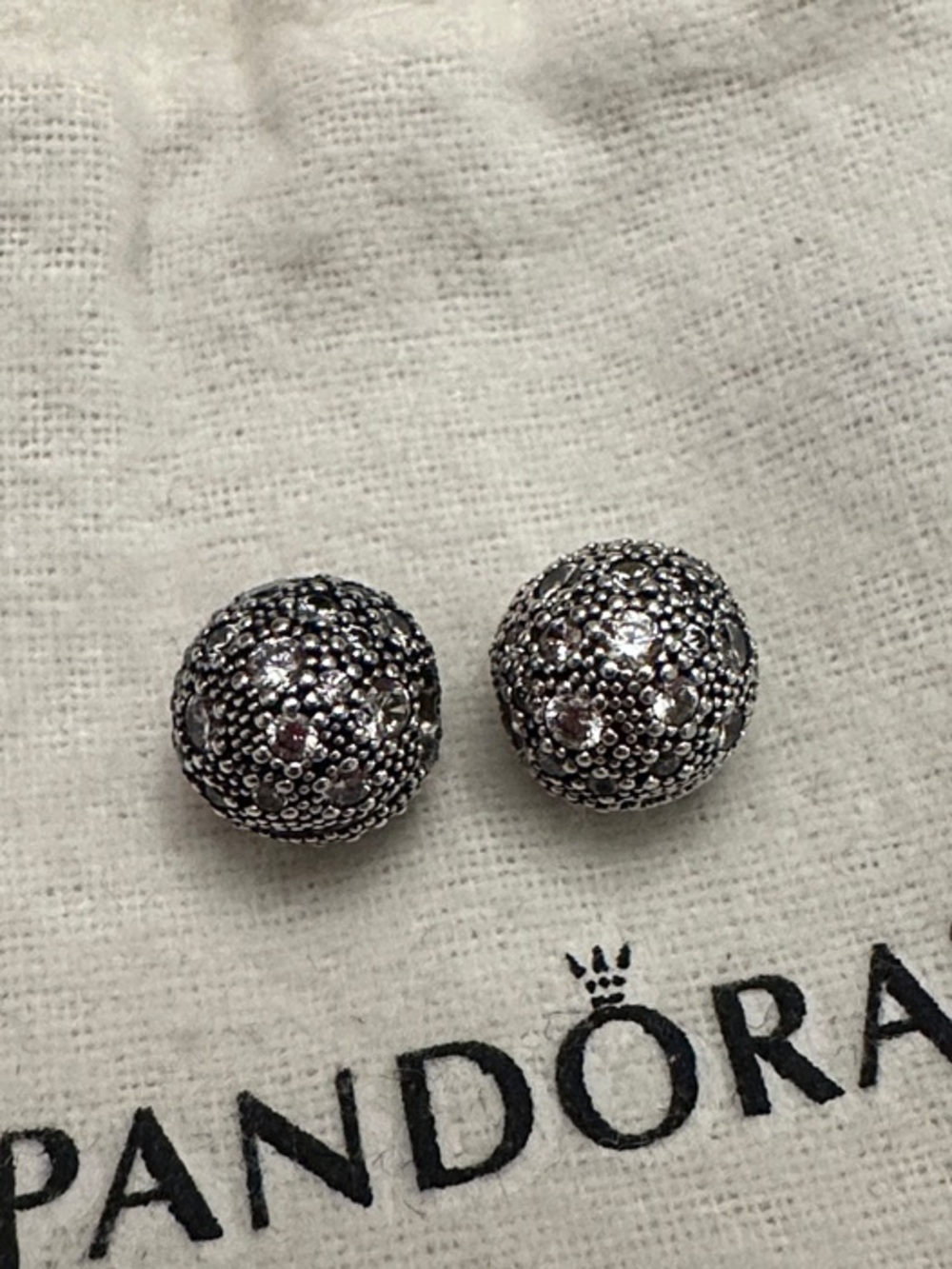 Pandora Cosmic Stars clip charm x2